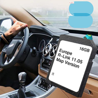 Pour Renault-Fluence-scénic Zoe carte Sd R-Link 11.05 Carminat Sat Nav 2023 cartes GPS Navigation Cid Europe UK 16GB expédition rapide