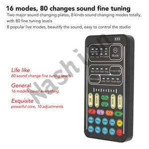 <span class=keywords><strong>Changeur</strong></span> <span class=keywords><strong>de</strong></span> <span class=keywords><strong>voix</strong></span> professionnel i9 avec effets <span class=keywords><strong>en</strong></span> temps réel pour le streaming <span class=keywords><strong>en</strong></span> <span class=keywords><strong>direct</strong></span> et les jeux - Product Image 4