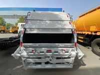 Camion à ordures Isuzu 6m3 avec compacteur, camion à ordures à chargement arrière