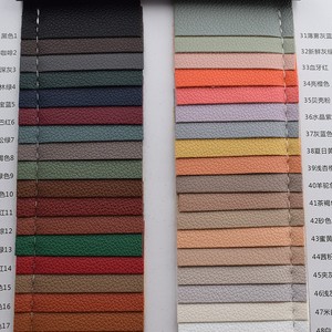 Cuir synthétique PVC écologique 1,0 mm gaufré avec support non tissé pour sacs, pochettes et cabas - Product Image 5
