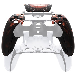 EXtremeRate ชุดเปลือกหุ้มด้านหน้าแบบกำหนดเองลาย Spider Armor สำหรับจอย PS5 Edge ด้านซ้ายและขวา - Product Image 3