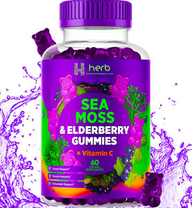 ODM/OEM, Etiqueta Privada, goma de musgo de mar irlandés avanzada con raíz de bardana para inmunidad intestinal, suplementos energéticos de musgo de mar - Product Image 1