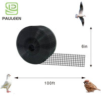 Usine 6 pouces garde solaire Anti oiseaux contrôle des oiseaux panneau solaire répulsif pour oiseaux panneau solaire maille Pigeon pour clôture