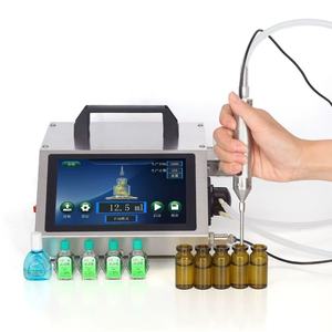 Pompe péristaltique électrique automatique portative à micropores pour le dosage de petits flacons en plastique, idéale pour les parfums, les huiles essentielles et les aliments. - Product Image 1