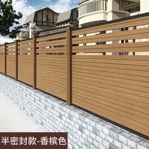 Paneles de Cerca de Madera y Plástico Compuesto (WPC) con Tecnología de Extrusión Natural, Resistentes al Agua y Fáciles de Montar, para Jardín Exterior - Product Image 2