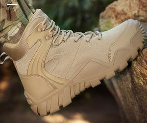 Bottes de montagne DFU51 ASS33 imperméables, antidérapantes et anti-choc, chaussures de sport de plein air pour hommes - Product Image 5