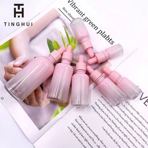 Botella de Vidrio Degradado con Gotero en Color Oro Rosa, de 5ml, 10ml, 15ml, 20ml, 30ml, 50ml y 100ml, Nuevo Diseño, para Aceite de Cutículas - Product Image 3