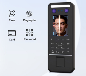 Đầu đọc dấu vân tay sinh trắc học để chấm công và nhận dạng khuôn mặt điều khiển truy cập Bàn phím cảm ứng cho hệ thống kiểm soát truy cập cửa - Product Image 4