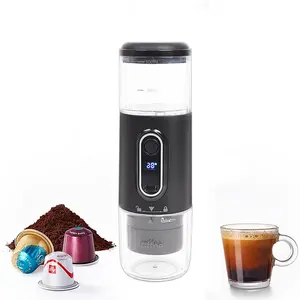 Mesin kopi kapsul listrik mini pintar, pengisian daya usb cocok untuk penggunaan pribadi keluarga bepergian kerja