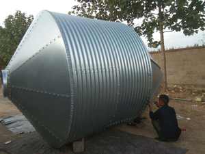 Silo Galvanizado en Caliente para Almacenamiento de Alimentos para Aves de Corral y Cerdos - Product Image 5