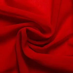 Hot Sale Stock Lots Pearl chiffon For Fashion Lady Fabric 471 Colors In-stock