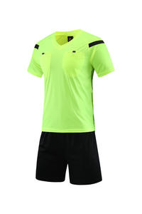 Set Uniforme Arbitro di <span class=keywords><strong>Calcio</strong></span> Unisex Personalizzato, Asciugatura Rapida, Traspirante e Leggero, Maglia da Arbitro di <span class=keywords><strong>Calcio</strong></span> - Product Image 3