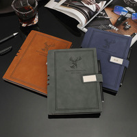 Nouveauté : Ensemble cadeau économique de carnets de notes A5/B5 à couverture rigide, papier épais, durable, portable et personnalisable pour étudiants
