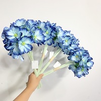 Bouquet de fleurs artificielles Cosmos de 40 cm en gros, fausses fleurs Gesang, options multicolores pour la décoration intérieure
