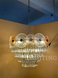 Lampadario <span class=keywords><strong>Vintage</strong></span> in cristallo di Murano italiano nello stile di <span class=keywords><strong>Venini</strong></span> - Product Image 6