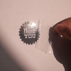 Etiqueta de Transferencia UV DTF Personalizada sin Fondo, Etiquetas de Transferencia UV con Logotipo para Envases de Vidrio - Product Image 1
