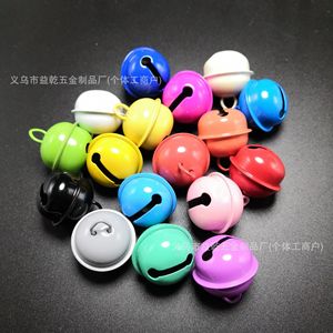 Ornement pour animaux de compagnie en fer de la ville de Yiwu, 18 mm, 22 mm, couleurs mélangées, décorations de Noël - Product Image 4