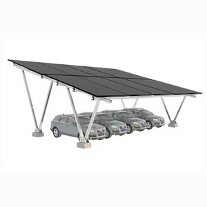 Top bán New hiện đại carport Thiết kế năng lượng mặt trời carport cấu trúc năng lượng mặt trời gắn hỗ trợ PV Chân đế cho carport - Product Image 1