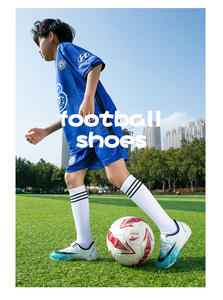 รองเท้าฟุตบอลสำหรับฝึกกีฬากลางแจ้งของแท้สำหรับเด็กผู้ชายรองเท้าเดินป่าฤดูหนาวระบายอากาศได้ดี - Product Image 5