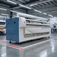 Equipo de Lavandería Industrial, Máquina Automática para Extender Sábanas de una Sola Posición, para Hoteles