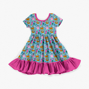 <span class=keywords><strong>Camicia</strong></span> da <span class=keywords><strong>Notte</strong></span> per Ragazze OEKO-TEX Super Morbida Abbigliamento da Casa per Bambine Manica Corta Pigiama Morbido e Setoso in Bambù per Ragazze - Product Image 4