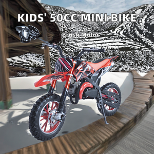 Mini moto à essence EU AY A827 50CC pour enfants, vitesse 40 km/h, moteur 2 temps, démarrage sans balais - Product Image 3