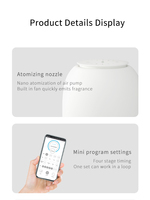 Diffuseur d'arômes électrique sans eau professionnel, nouvelle technologie, pour hôtels et usage commercial, 500 ml