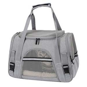 Transportín Portátil y Transpirable para Mascotas, Gatos y Perros Pequeños, Apto para Viajes en Auto y Uso al Aire Libre - Product Image 5