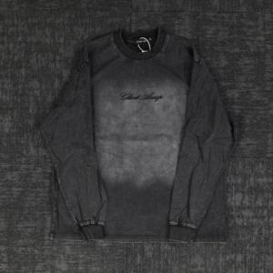 Vintage Regular Fit Men's Cotton <b>Long</b>-Sleeved Shirt Custom Acid Wash Woven Solid Printing Blank Eco-Friendly Streetwear <b>Tshirt</b> - Product Image 3