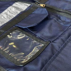 Gilet de sécurité, uniforme de travail, vêtement de sécurité, chaleco avec bande réfléchissante en PVC, personnalisé - Product Image 3