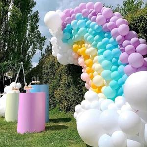Factory 12inch Macaroon Pastel <b>Balloon</b> Macaron Colours Yellow Green Pink Purple Blue Matt Latex Globos for Party <b>Decoration</b> - Product Image 4