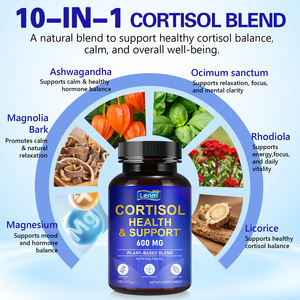 Capsules personnalisées Lenm Factory pour la santé et le soutien du cortisol, <span class=keywords><strong>Ashwagandha</strong></span> pour hommes et femmes, équilibre hormonal, énergie, sommeil, complément alimentaire à base de plantes - Product Image 5