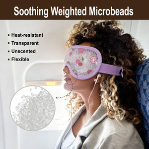 Mascarilla Ocular Fría/Caliente Personalizable al por Mayor OEM con Cuentas de Gel de PVC para Masaje, Alivio de la Fatiga Ocular y el Estrés, Salud - Product Image 6