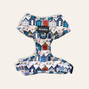 Arnés personalizado para perros de diseño 2024, chaleco de nailon sin tirones, conjunto de correa de cuello Rosa Suave, accesorios acolchados para perros - Product Image 1