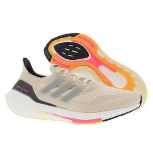 Scarpe Adidas Ultraboost 21 da Uomo, Colore Halo Ivory/Night Metallic/Solar Gold, Design Traspirante per Fitness Estivo |   100% Autentico - Product Image 5