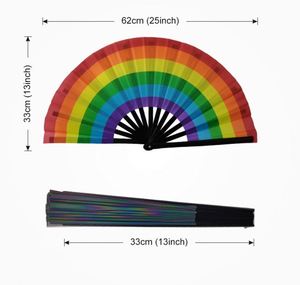 พัดผ้าไหมลายวัฒนธรรม พัดมือถือทำจากผ้า ประดิษฐ์จากพลาสติก - Product Image 3