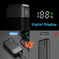 Batería Externa al por Mayor de 20000mAh con Doble USB PD 45W, Precio de Fábrica, con Batería de Polímero de Litio