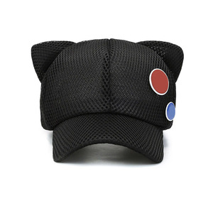 Anime cosplay mèo mũ tai mùa hè lưới thoáng khí Mũ bóng chày bán buôn mờ ấm áp bóng mũ dễ thương CHA mũ - Product Image 3