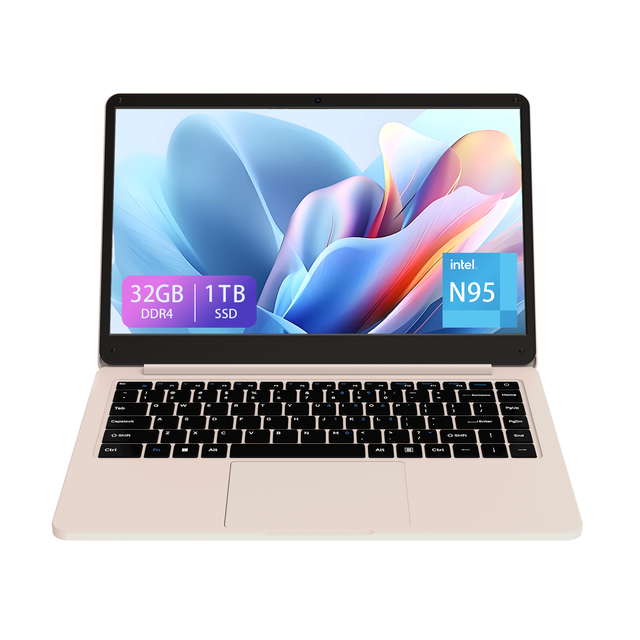 New Fast Delivery 14'' 4-Core Intel Celeron Business Laptop 16GB RAM 256GB SSD Windows 11 Pro Wireless English US Brand