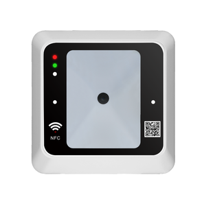 Lector de Tarjetas Inteligentes sin Contacto de 13.56MHz con Código QR + NFC, Protocolo USB RS485, Material ABS para Sistemas de Control de Acceso - Product Image 3