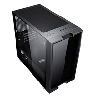 Metalsama — boîtier pour ordinateur de jeu avec effet lumineux, boîte pour transmission rapide, compatible pc gamer, OEM