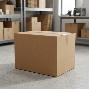 Caja de Cartón Corrugado Marrón Ecológica de Doble Pared, Embalaje de Cartón Resistente para Envío de Bebidas y Almacenamiento Industrial - Product Image 2