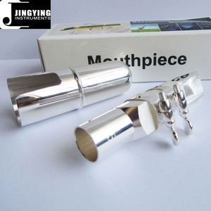 2024 Jingying Musique Saxophone Accessoires, Cuivre De Haute Qualité Plaqué Argent Saxophone Embouchure Soprano/Ténor/Alto Sax Embouchure - Product Image 6