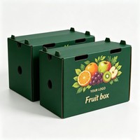 Boîtes d'emballage pour fruits personnalisées écologiques, boîtes en papier recyclables pour fruits frais