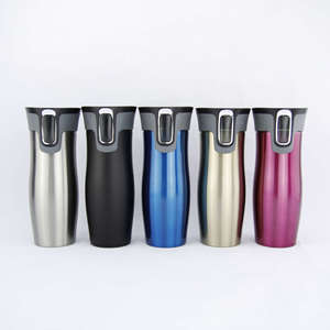 Factory Customized Cross-Border 14oz Double-Layer Vacuum Stainless Steel Insulated <b>Coffee</b> Cup 6-12 Hours Thermal Insulation - Product Image 3