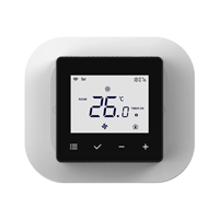 Thermostat WiFi MC21 Électrique Économe en Énergie, Ignifuge, Écologique, Double Tension, Relais 16A, Facile à Installer pour Salle de Bain, Maison, Bureau