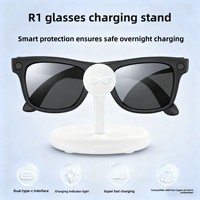 Station de charge électrique intelligente pour lunettes connectées, alimentée par IA, adaptateur pour lunettes VR, support de charge de bureau Modèle C