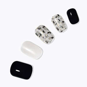 Dessing Diva Chic Tweed unghie artificiali Design rotondo regolare - Product Image 1