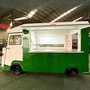 รถขายอาหารไฟฟ้าทอดแบบทอดได้ตู้ขายอาหารจานด่วนมีอุปกรณ์ครบครันพร้อมรถเข็นอาหารพลังงานแสงอาทิตย์ - Product Image 4