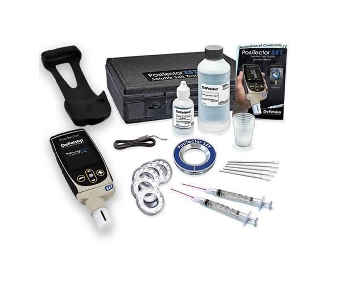 Soluble SaltTester Conductivity probe specifically designed for ISO 8502-6,9 PosiTector SSTKITP1